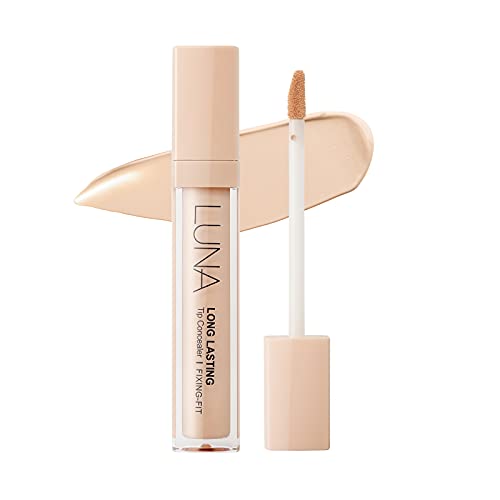 AEKYUNG LUNA Long-Lasting Tip Concealer Fixing-Fit, High Adherence, Full Coverage, SPF34 PA++, 02 Natural Beige, 0.26 Oz AEKYUNG LUNA Long-Lasting Tip Concealer Fixing-Fit, High Adherence, Full Coverage, SPF34 PA++, 02 Natural Beige, 0.26 Oz