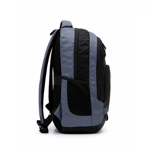 Image of Police 30L Premium Nylon Backpack for Men & Women | Large Dual Compartment Laptop Bag with Padded Sleeve | Ergonomic Shoulder Straps | Travel, Office, College Backpack with Front Utility Pocket