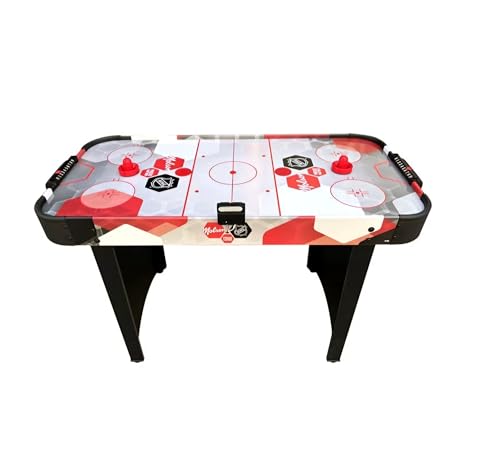 Image of RUP Air Hockey Table, 4ft Electric Powered, Digital Scoreboard, 2 Players Game Set with Pucks and Pushers