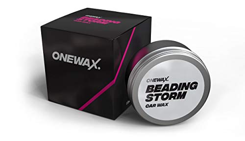 Auto cera brillo Beading Storm de 150 ml, cera para coche con efecto perlado repelente