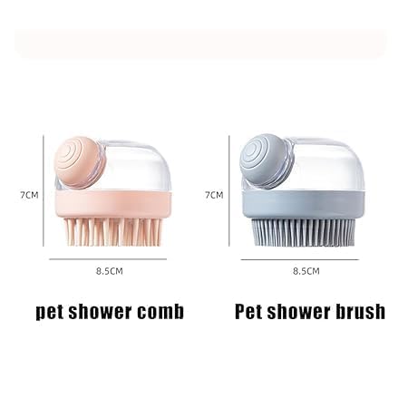 Ncry Scalp Massage Shampoo Brush Head Scalp Scrubber Shampoo Scalp Massager Head Massage Brush Silicone Body exfoliator Brush Bath Scrubber for Body Bathing Brush (shampoo brush 2 pcs) 2
