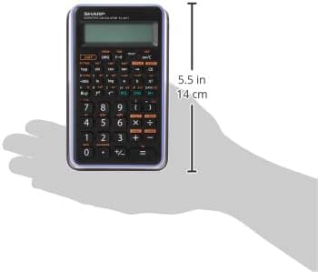 SHARP CALCULATOR SCIENTIFIC EL501TBVL