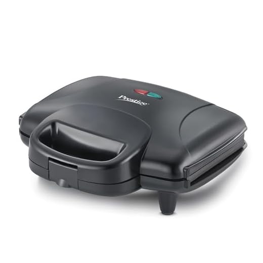 Prestige Sandwich Maker PGMFD 01, Black