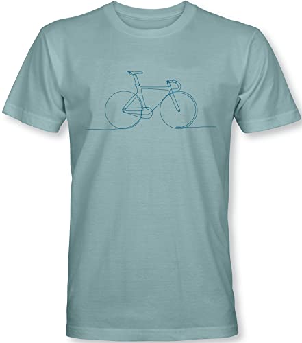 Fahrrad T-Shirt Herren : Rennrad - Sport Tshirts Herren - Rennrad-Trikot Rennrad Shirt (L)