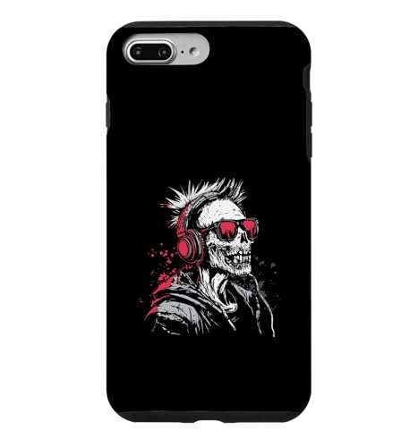 �w�b�h�t�H���t���̃N�[���ȃ]���r - ���y&�_�[�N���[���A�f�U�C�� �X�}�z�P�[�X iPhone 7 Plus/8 Plus �p