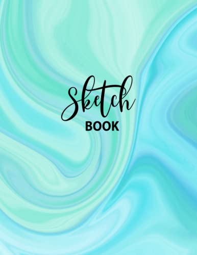 Sketch book: Sketchbook for Drawing, Painting Writing Sketching and Doodling. 110 White Blank Paper (large Size 8.5 × 11 Pages). Ideal for Kids Teens & Adults