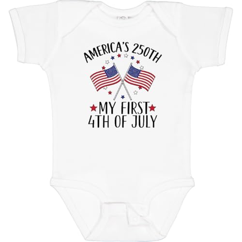 Amazon.com: inktastic My First 4th Of July America's 250th Baby