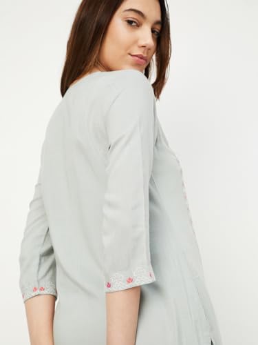 Image of Max Women's Rayon Regular Fit Kurta