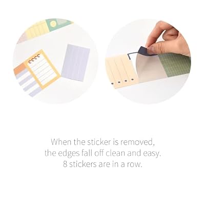 Monolike Big Wow Sticker Plan Series.1 + Series.2 Set - Big Size Cute Stickers, Square Stickers