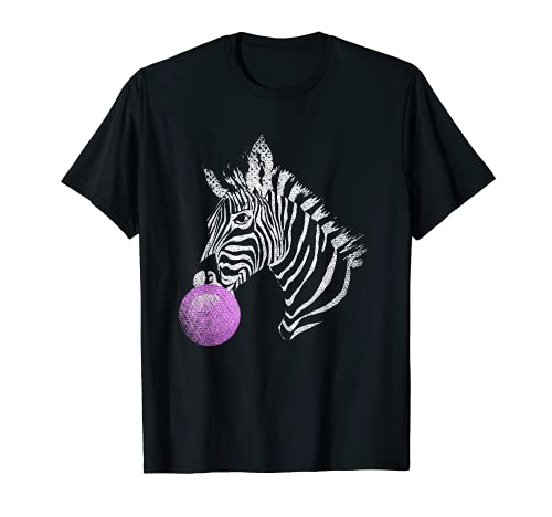 Safari Chicle Amante De Los Animales De África Cebra Camiseta