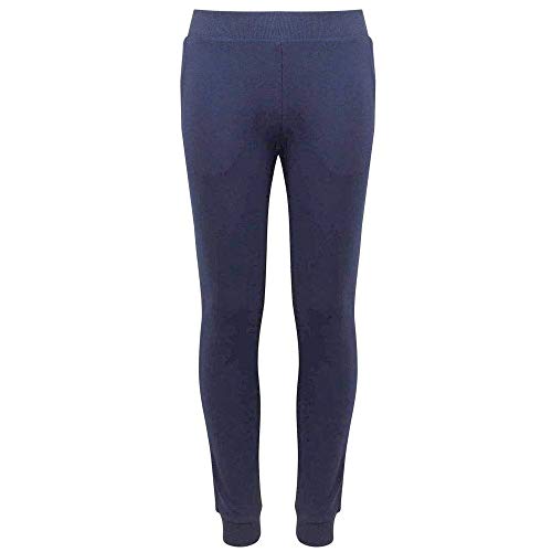 Pantalon Guess marine fille en coton premium aux finitions soignées