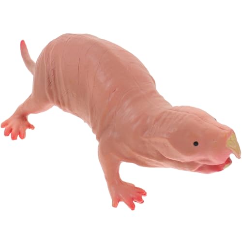 GRIRIW Maulwurf Figur Spielzeug Lifelike Nacktmull Figur für...