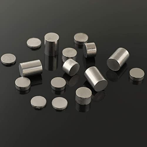 Tungsten Weights 3.75 Ounce 3/8 Inch Incremental Cylinders Car Weights Compatible With Pinewood Car Derby Weights, 16 Pieces, 4 Sizes #TOP2