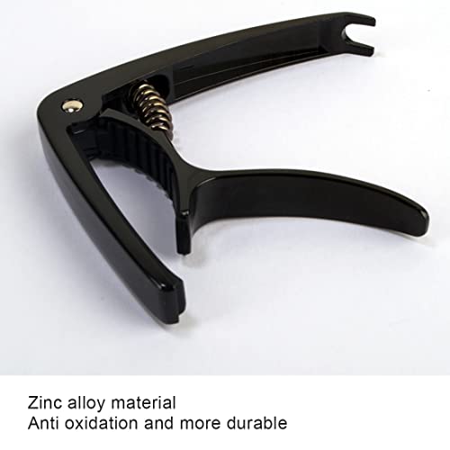 MenYiYDS Capo de guitare capo capo pour presque toutes les guitares capo de guitare capo de guitare (noir) - Les Beatles, Paul McCartney, John Lennon, RIngo Starr, George Harrison MenYiYDS Capo de guitare capo capo pour presque toutes les guitares capo de guitare capo de guitare (noir) – Image 4