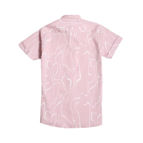 Image of CAVIO Boys Printed Shirt and T-Shirt Regular Fit Casual Half Sleeve