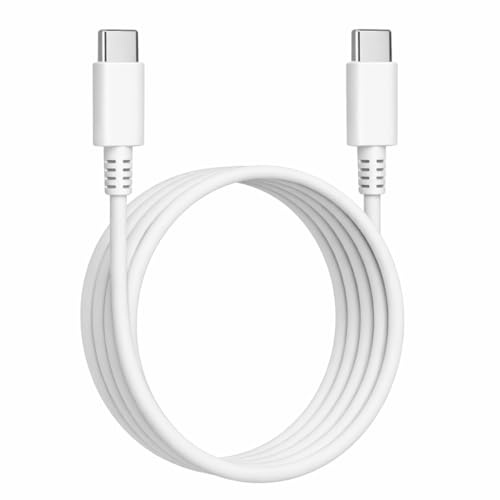 Image of Samsung 45W PD USB C to C,Fast Charging Cable 1M High Speed Data Transfer Compatible with Samsung Galaxy M35 /M15 /F15 /A15 /A14 /M14 /F14 /M34 /F34 /A34 /S21 Fe /S22 /S23 /S24 /S25 /FE /Plus /Ultra,White