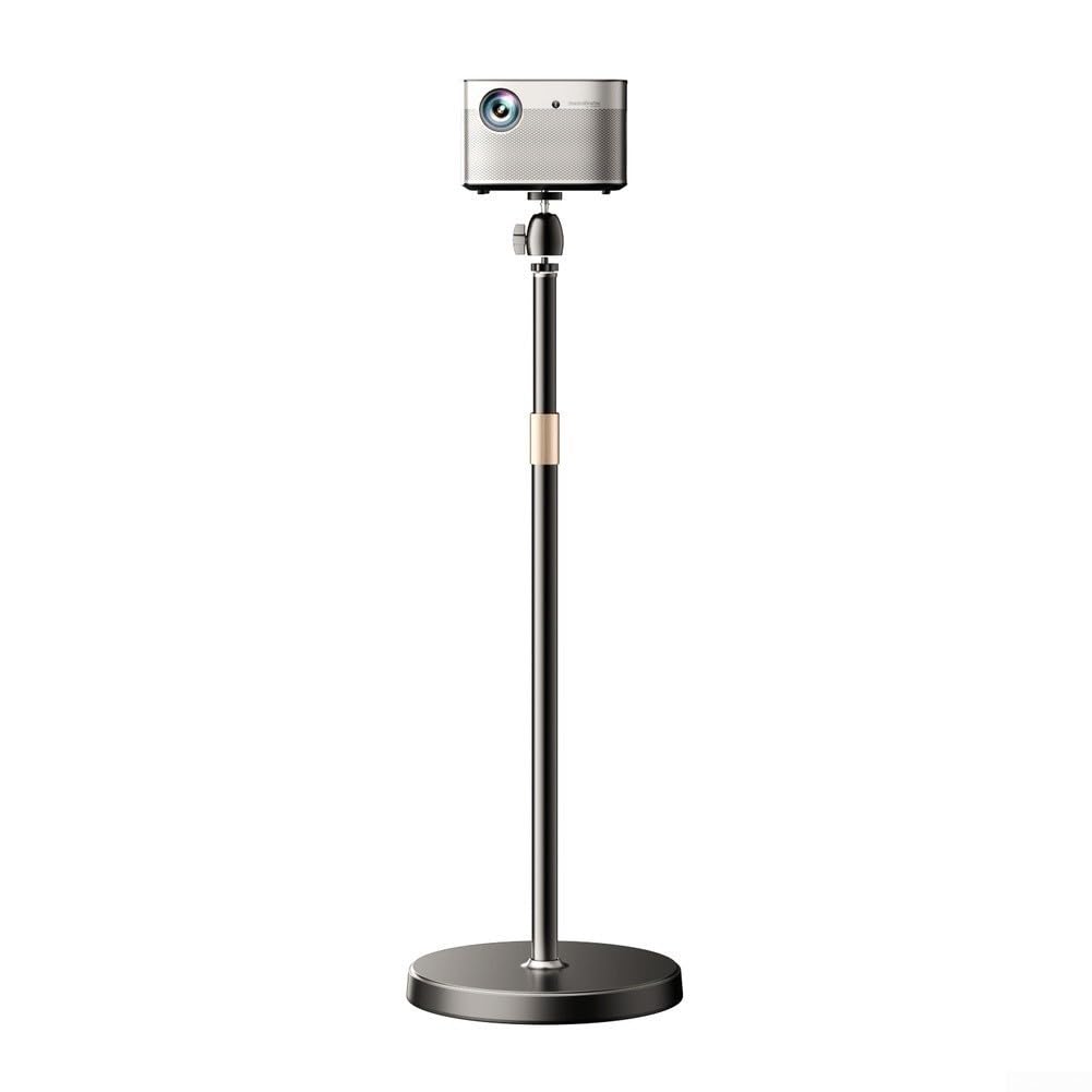 Supporto da pavimento regolabile per proiettore fino a 124 cm stabile (stile pallet)
