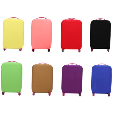 TOPPERFUN Funda Elástica para Maleta de Viaje Protectora contra Suciedad y Arañazos Color Rosa para Equipaje de Cabina