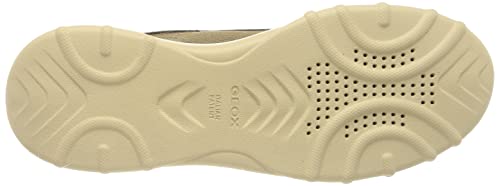 Geox D Alleniee B, Sneakers Donna, Beige Dk Beige
