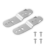 XwaYexa 619985 Dishwasher Mounting Bracket Fit for Bosch Dishwashers, Anti-Tip Clips Bracket Kit Replaces AP4538351, 00605007, 00628371, 2-Pack