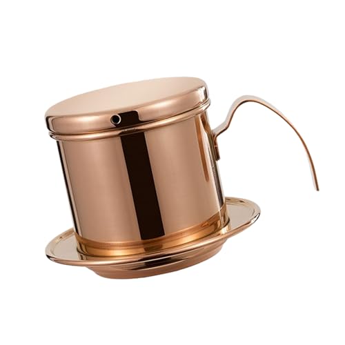kmgfsd Filtro de café apto para viajes, acero inoxidable, para camping, senderismo, camping