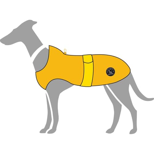 Hunter Hunde-Regenmantel Milford Farbe gelb, Größe 50