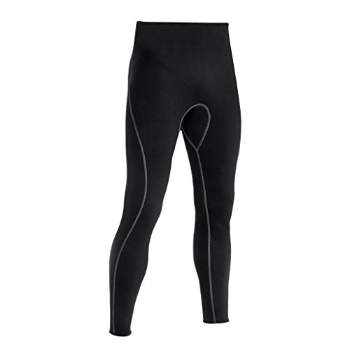 Pantalones para Hombre Traje de Neopreno 3 mm para Buceo Esnórquel Surf - L