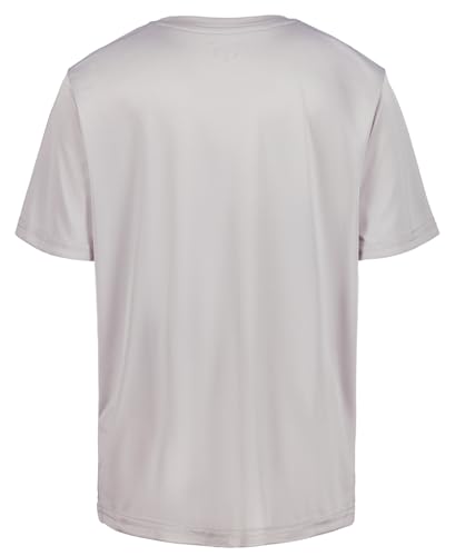 Image of Messi Boys' Lifestyle Short Sleeve Top, Loose-Fit Shirt with Logo, Comfortable, All-Day Wear