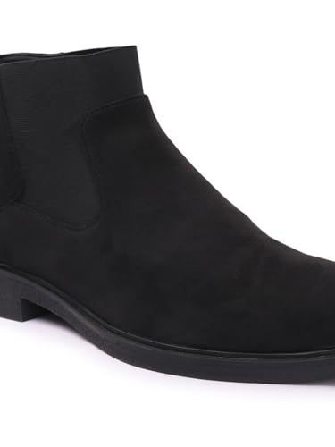 Image of Carlton London Men's Chelsea Comfortable Slip-On Round Toe Boot