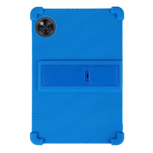 Étui en silicone DOOGEE U11 Pro et U11 Junfire avec béquille réglable bleu