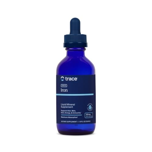 Trace Minerals Ionic Iron 22 mg - Dietary Supplement to