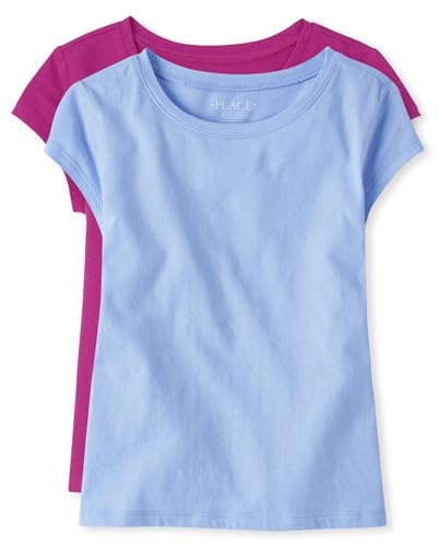 Image of The Children's Place Girls Basic Short Sleeve Layering Tee