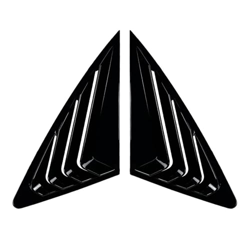 Garniture extérieure de style prise d'air noire pour vitre Audi Q3 Sportback