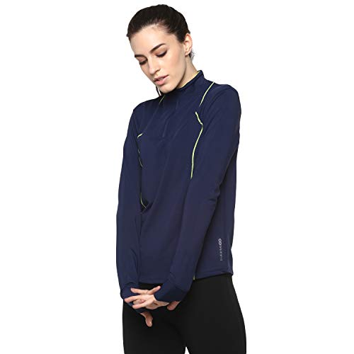Image of Silvertraq Women's Athleisure Runner Zip Neck T-Shirt