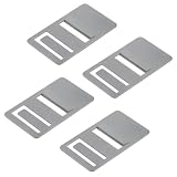 MXSAG 4Pack Grey RV Refrigerator Door Prop Clip Airing Servi...