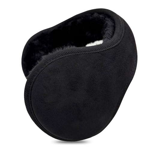Aeifrsu Men Earmuffs for Winter Big Cover Foldable...