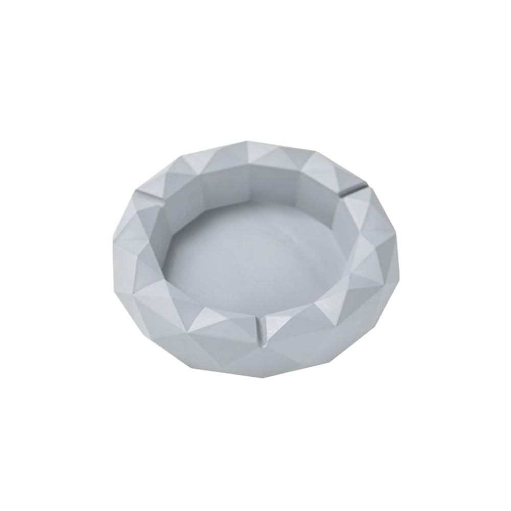 Indoor Decorative Fresh Water Concrete Ashtray Cement Geometric Shapes Desktop for Home Office Restaurant Gardens Hotels etc for Desktop
