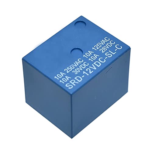 Relais de puissance SRD-12VDC-SL-C microcommutateur 5V 9V 24V DC pour PCB - 6