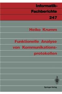 Paperback Funktionelle Analyse Von Kommunikationsprotokollen [German] Book