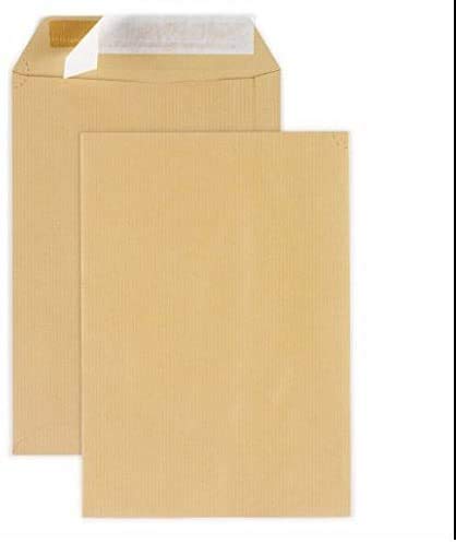 250 Grande A4 busta posta busta - C4 BROWN 90g formato carta 229 x 324 millimetri
