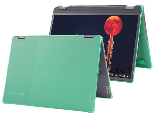 Étui Chromebook Lenovo Flex 5 14IAU7 mCover Vert coque rigide de protection portable 14" 2022-2025