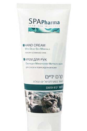 Spa Pharma Dead Sea Minerals Moisturizing Hand Cream for Dry and Damaged Skin - 100ml