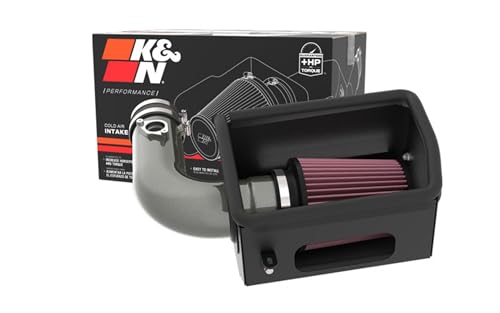 Système de filtres à air sport K&N 69-8624TC en aluminium lavable