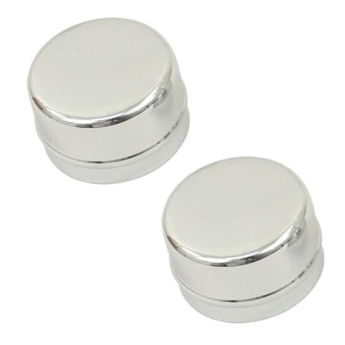 SPINDLE CAP, CHROME PAIR, dune buggy vw baja bug