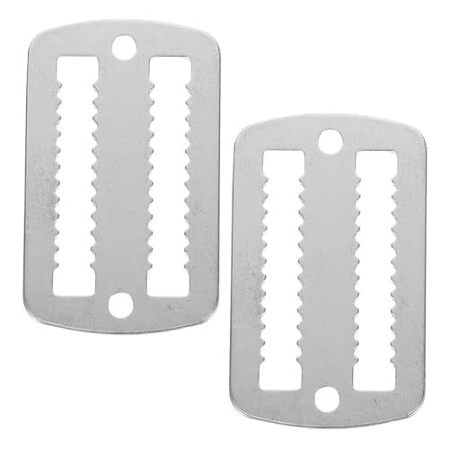 LIOOBO 2pcs Diving Belt Keeper Weight Belt Securing Clip Scuba Gear Clip for Diving Weight Retainer