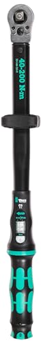 Wera 05075626001 Click-Torque C 3 Push R/L, einstellbarer Drehmomentschlüssel, 1/2', 40 - 200 Nm
