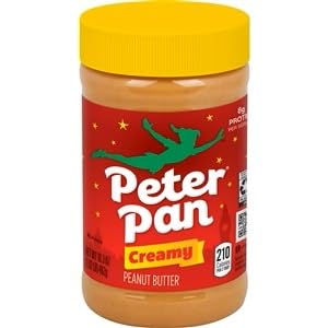 Peter Pan Creamy Peanut Butter 16.3 oz. (Pack of 6)