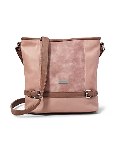 TOM TAILOR bags Juna Damen Hobo Bag Schultertasche Mittelgroß Rosa