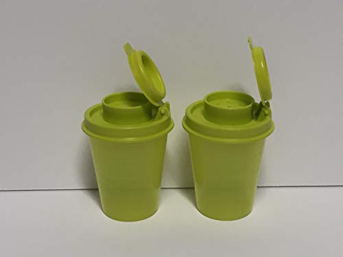 Tupperware Mini Salt and Pepper Shakers - //coolthings.us