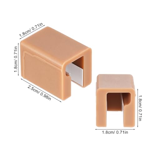 Image of 6 Pcs Corner Protector Proofing Pulls Soft Silicone Drawer Handle Guards with Strong Adhesive L-Shaped Furniture Corner Protectors for Cabinets Wardrobes
